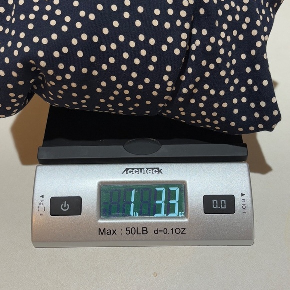 J Jill Wearever PolkaDot Sleeveless Midi Swing Dress Sz XL Petite Comfort Mature - Picture 13 of 13